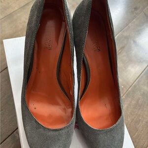 Genuine leather ladies shoes
